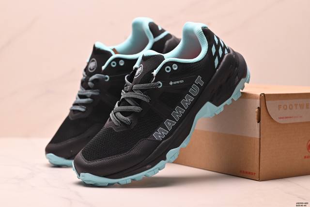 公司级Mammut猛犸象 Sertig Ii Low Gtx 舒适百搭 防滑耐磨低帮 徒步鞋货号:3030-04280-40240-1075尺码:40-45Id