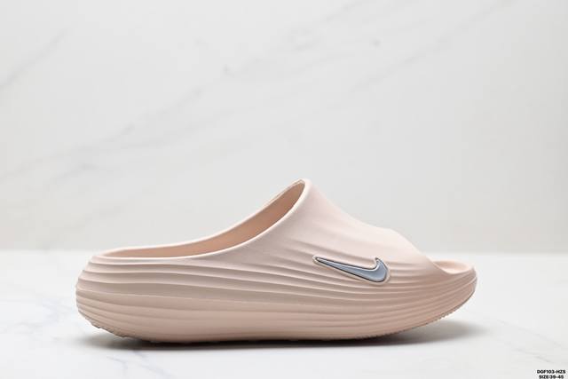 公司级Nike Reactx Rejuven8 Slide耐克 简约舒适 洞洞鞋由兼具轻便性和耐用性的Eva泡沫打造拖鞋的外观十分吸引人 融合了舒适与时尚的元素