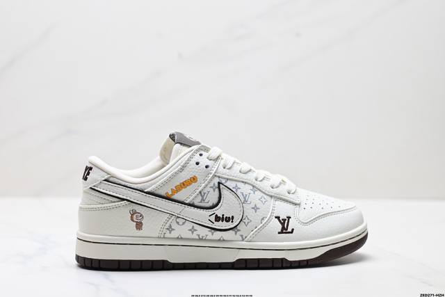公司级Nike Dunk Low Retro ‘Diy高端定制’耐克 低帮休闲运动板鞋原装头层材料 用料绝不含糊 独家版型蒸餾加工帶來的是更好的视觉和脚感体验