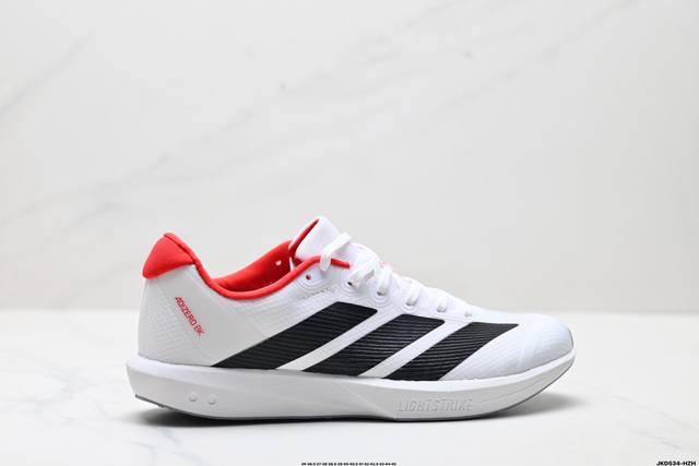 公司级Adidas Adizerobk 马拉松飞线贾卡轻质透气休闲运动跑步鞋货号:Jp8570尺码:36 36.5 37 38 38.5 39 40 40.5