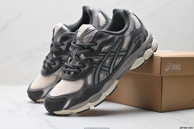公司级Asics Gel-Nyc 亚瑟士 透气网眼鞋面 配合部分合成革材质 采用全新Ahar+橡胶材质 更加耐磨货号:1201A789- 尺码:36 37 37