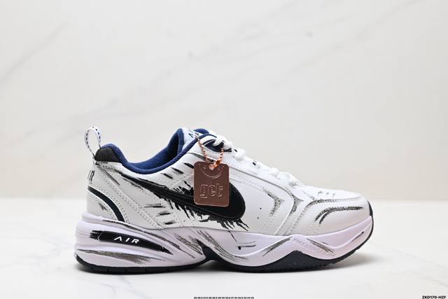 公司级Nike M2K ‘Diy’定制 Tekno耐克复古潮流百搭休闲运动旅游老爹鞋原楦原档案开发独立一次发泡轻量高回弹私模货号:415445-102尺码:36