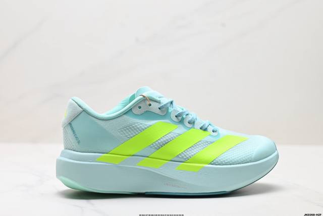 公司级Adidas Adizero Evo Sl 舒适百搭防滑耐磨 低帮 休闲跑步鞋货号:Js4506尺码:36 36.5 37 38 38.5 39 40 4