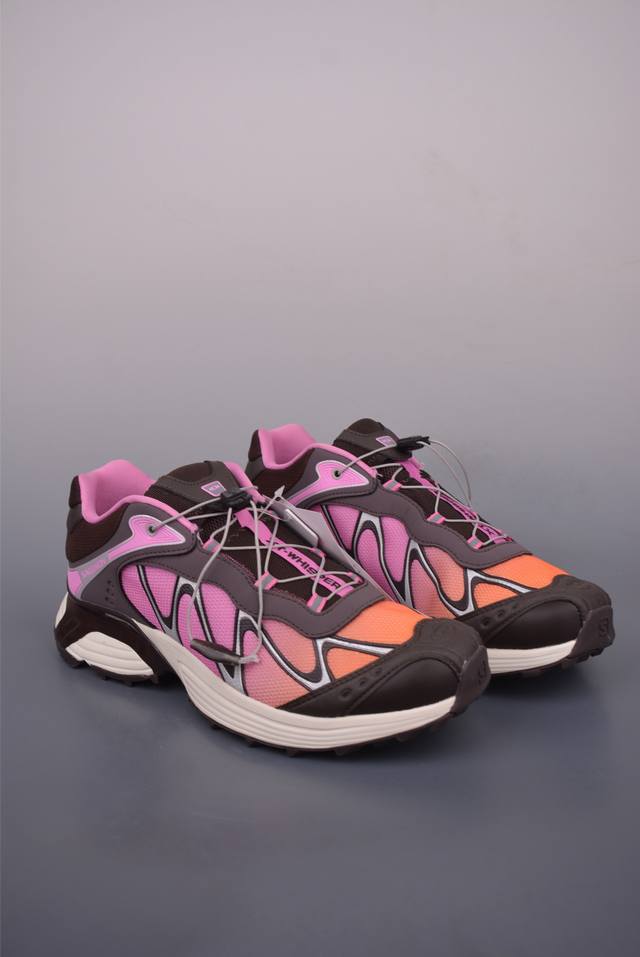 法国户外品牌-萨洛蒙 Salomon Xt-Whisper Wh101 探索者系列 纯原版本 潮流越野机能户外休闲运动跑步鞋采用透气网布与防护皮革组合鞋面材质