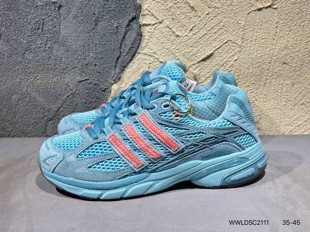 新品上市实拍 Sftm X Ad Originals Adistar Cushion 黑色复古前卫科技休闲运动老爹鞋 原装公司级原楦纸板数据开发 铸造原味鞋型。