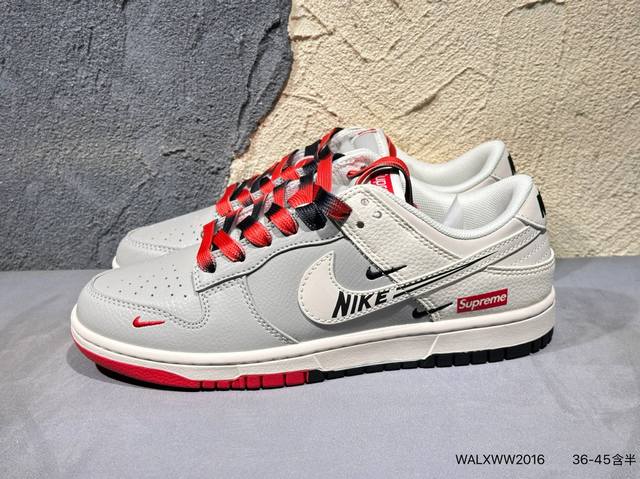 新品上市实拍 耐克Nike Dunk Low 板鞋 Sb系列经典百搭休闲运动板鞋加厚鞋舌的填充，使舒适性大大提升，同时也更方便穿脱中底部分则加入了脚感柔软舒适Z