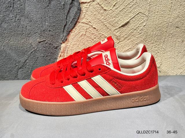 新品上市实拍 Adids Neo Vl Court Classic Kk3774 阿迪三叶草时尚潮流板鞋尺码：36 36.5 37 38 38.5 39 40