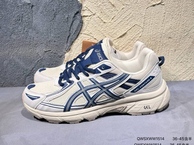 新品上市实拍 Gel-Venture 6 系列城市休闲运动跑步鞋时尚复古男女鞋 老爹鞋Gel- Venture6跑鞋是越野跑者的多功能选择。专为喜欢户外运动的人