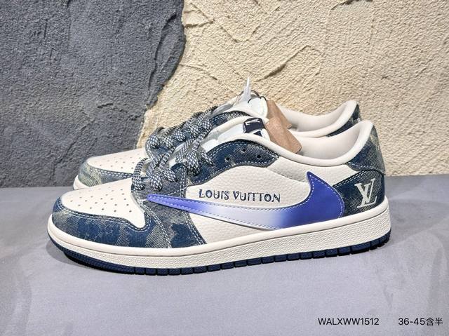 新品上市实拍 Lv X Nike 灰金暴力熊此款主张打破传统的工业化流水线设计限制，以Made By Ideas的超级创意为理念，集结众多潮流设计师，结合时下最
