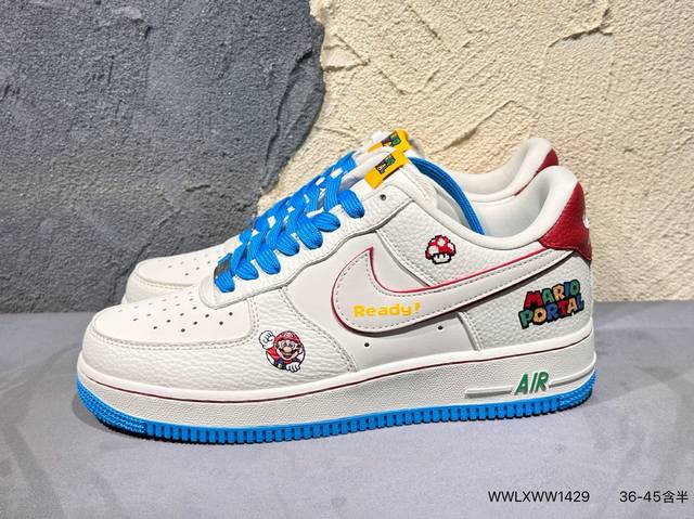 新品上市实拍 公司级 Af1耐克 Nike Air Force 1 ‘07 Low 空军一号 厚底增高百搭运动板鞋 原楦头原纸板 打造纯正空军版型，专注外贸渠道