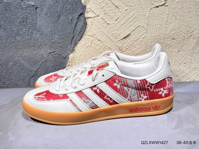Adidas Samba Og桑巴德迅板鞋立体Samba烫金Logo 区别市场一切版本针车走线 冲孔均为最高标准打造 后跟港宝材料定型 反口弧度完美 Sc920