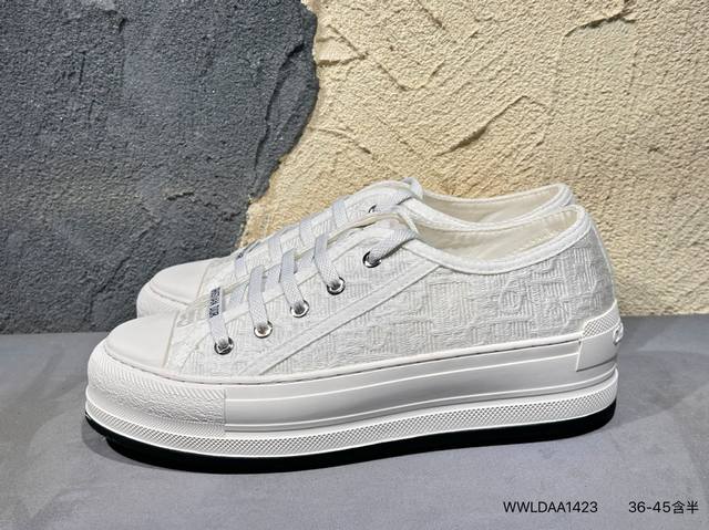 新品上市实拍 E Dior迪奥潮流时尚低帮休闲系列 广东品质原厂新款 渠道原装订单 全套专柜包装物原鞋一致效果Wwldaa1423