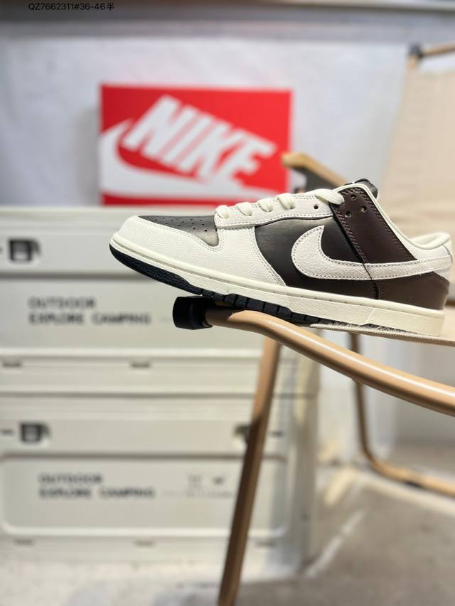 耐克Nike Dunk Low 板鞋Sb系列经典百搭休闲运动板鞋加厚鞋舌的填充，使舒适性大大提升，同时也更方便穿脱中底部分则加入了脚感柔软舒适Zoomair气垫