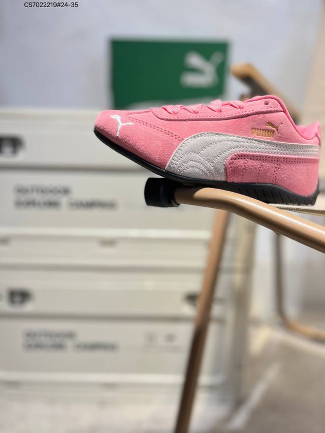 Puma Speedcat Plus彪马罗马阿莫尔系列 复古运动休闲赛车跑鞋 全球知名运动品牌Puma宝马赛车系列融合了宝马车队的标志性配色以趣味十足又前卫复古