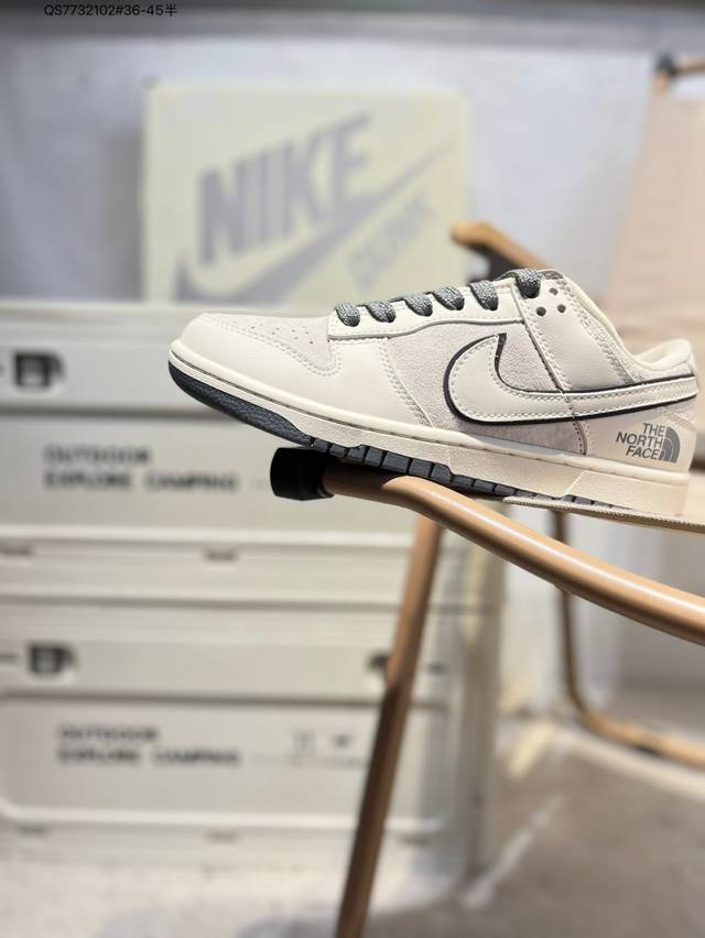 北面 X Nike Sb Dunk Low 大厂出品 极力推荐 新配色原装头层材料 独家版型蒸餾加工帶來的是更好的视觉和脚感体验大厂纯原品质出货 清洁度 电绣工
