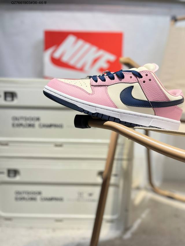 耐克Nike Dunk Low 板鞋Sb系列经典百搭休闲运动板鞋加厚鞋舌的填充，使舒适性大大提升，同时也更方便穿脱中底部分则加入了脚感柔软舒适Zoomair气垫