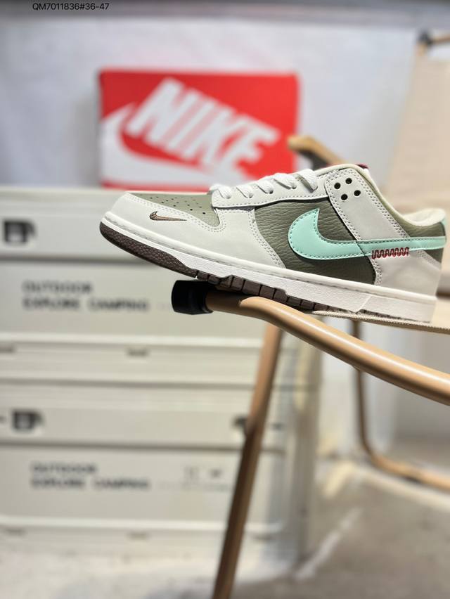 耐克Nike Dunk Low 板鞋Sb系列经典百搭休闲运动板鞋加厚鞋舌的填充，使舒适性大大提升，同时也更方便穿脱中底部分则加入了脚感柔软舒适Zoomair气垫