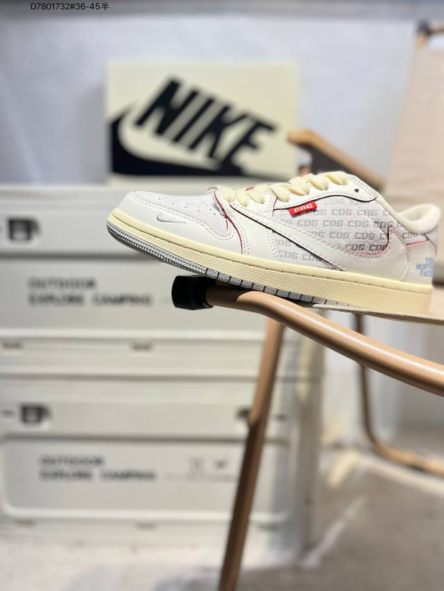 淡季工厂P清仓特价 公司级头层皮乔丹Air Jordan 1 Low Aj1低帮系列篮球鞋 官方同步配色 原装级产物 #拒绝公底 立体鞋型 细节完美 高清洁度A