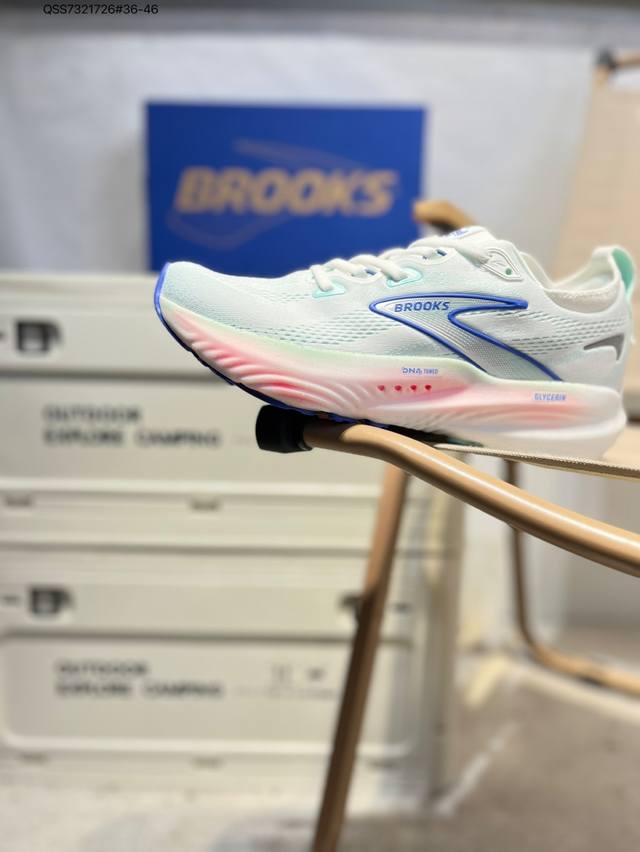 Brooks布鲁克斯 Giycerin 22超轻竞速跑步鞋110445 Qss7321726#36-46