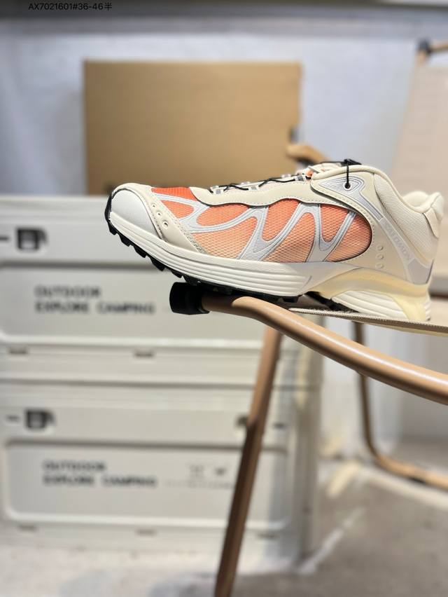 Salomon萨洛蒙 Xt-Whisper 时尚 舒适減震防滑耐磨 低帮跑步鞋鞋面采用Sensifit贴合技术 全方位贴合包裹脚型 鞋跟部鞋底牵引设计 提供强大