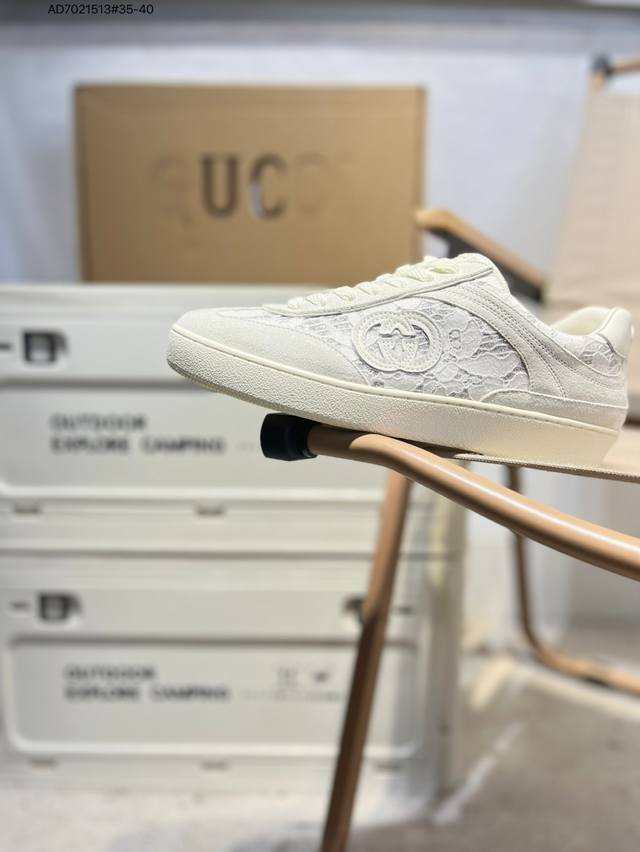 广东原产# Gucci 轻奢单品 Gucci古驰休闲潮鞋系列 刺绣小蜜蜂 高奢古驰Gucci Screener Gg High-Top Sneaker休闲潮鞋系