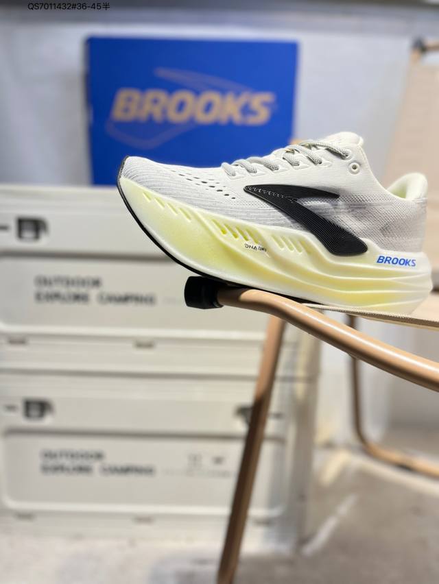 Brooks Hyperion Elite 布鲁克斯龙卷风4代舒适百搭运动低帮马拉松跑步鞋 男女同款 Brooks 四大跑鞋之一 百年品牌 跑鞋从外形上基本就能