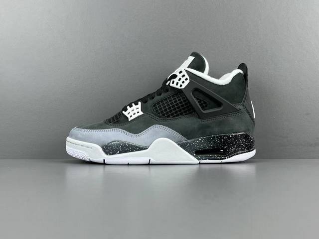 渠道优势 ！ 纯原 Aj4 Jordan Air Jordan 4 舒适休闲 中帮 复古篮球鞋 男款 黑白尺码40-47.5 货号Fq8138-002