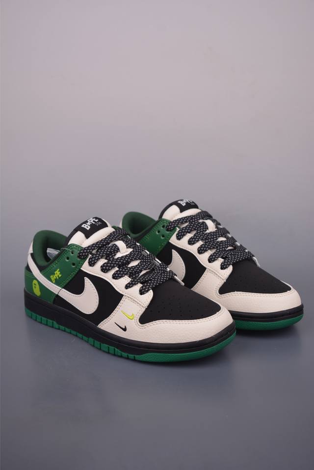 Nike Sb Dunk Low 猿人头联名纯原大厂出品 极力推荐 原装头层材料 独家版型蒸餾加工帶來的是更好的视觉和脚感体验大厂纯原品质出货 清洁度 电绣工艺