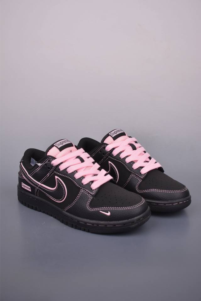 Nike Sb Dunk Low Supreme联名纯原大厂出品 极力推荐原装头层材料 独家版型蒸餾加工帶來的是更好的视觉和脚感体验大厂纯原品质出货 清洁度 电