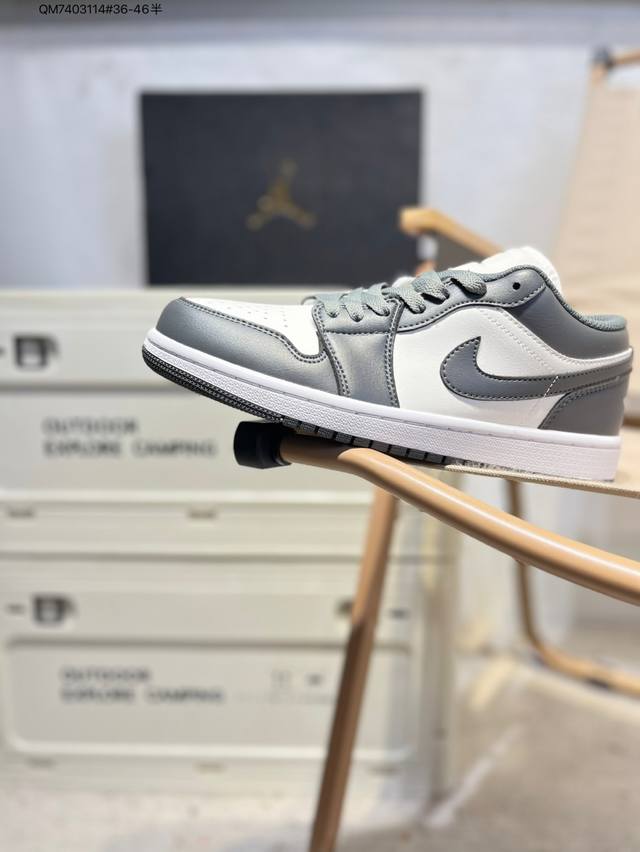 乔丹Air Jordan 1 Low Aj1低帮系列篮球鞋 官方同步配色 原装级产物 #拒绝公底 立体鞋型 细节完美 高清洁度553558 Qm7403114#
