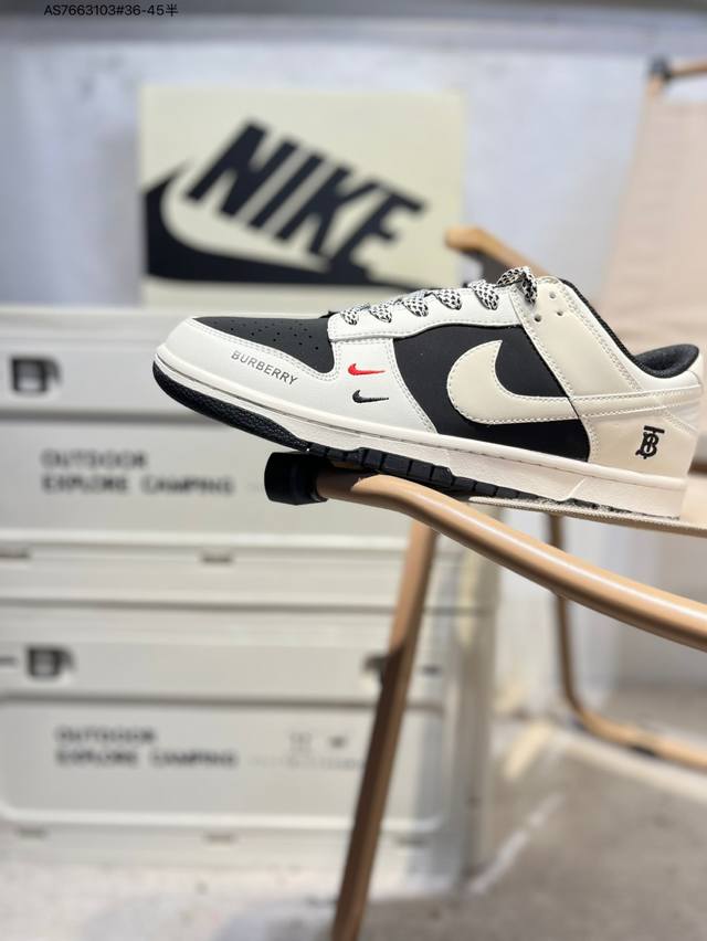 Nike Sb Dunk Low 大厂出品 极力推荐 新配色原装头层材料 独家版型蒸餾加工帶來的是更好的视觉和脚感体验大厂纯原品质出货 清洁度 电绣工艺 皮料切