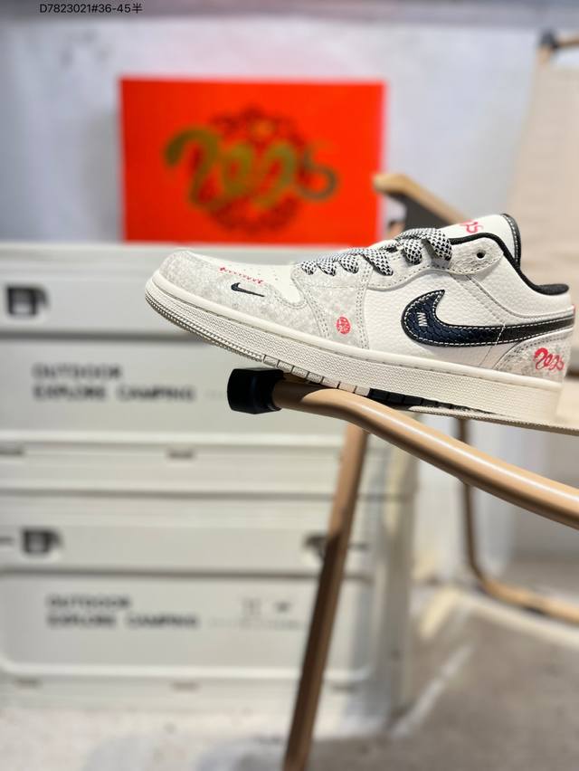 淡季工厂P清仓特价 公司级头层皮乔丹Air Jordan 1 Low Aj1低帮系列篮球鞋 官方同步配色 原装级产物 #拒绝公底 立体鞋型 细节完美 高清洁度S