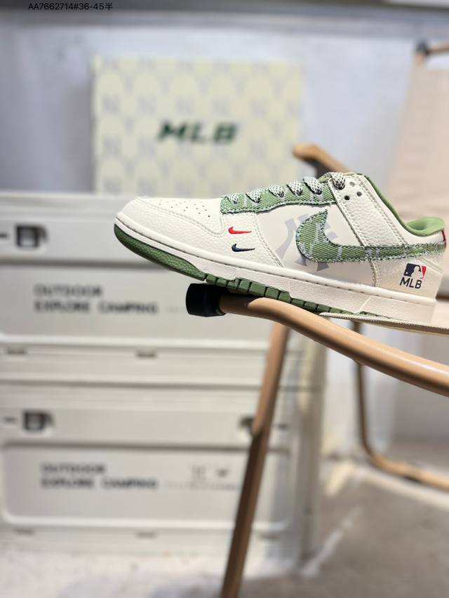 Nike Sb Dunk Low 大厂出品 极力推荐 新配色原装头层材料 独家版型蒸餾加工帶來的是更好的视觉和脚感体验大厂纯原品质出货 清洁度 电绣工艺 皮料切