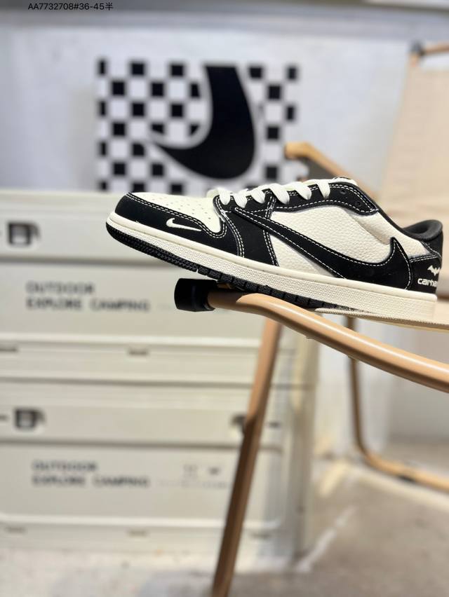 公司级头层皮乔丹Air Jordan 1 Low Aj1低帮系列篮球鞋 官方同步配色 原装级产物 #拒绝公底 立体鞋型 细节完美 高清洁度Xb1979 Aa77