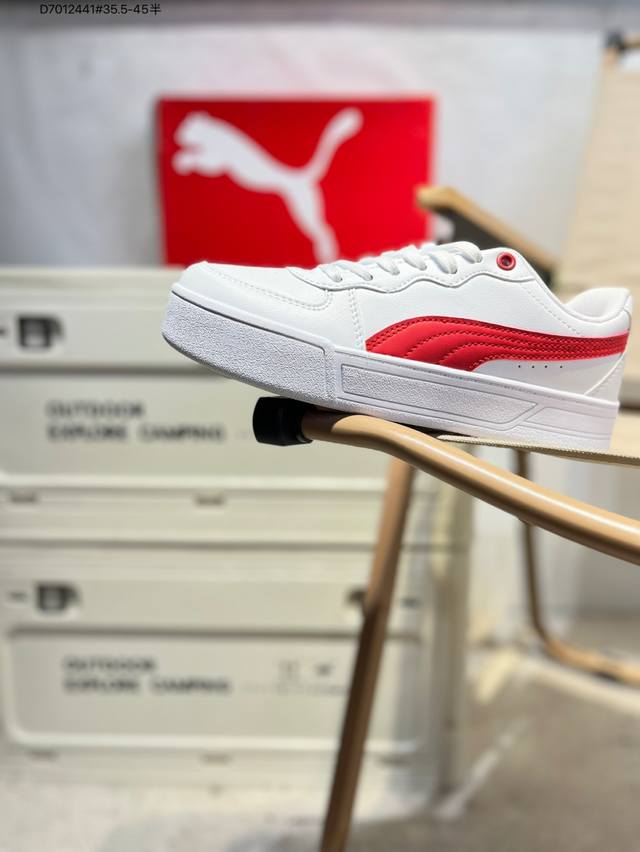 Puma Slipstream Lo彪马低帮皮面经典款板鞋 货号374764 D7012441#35.5-45半