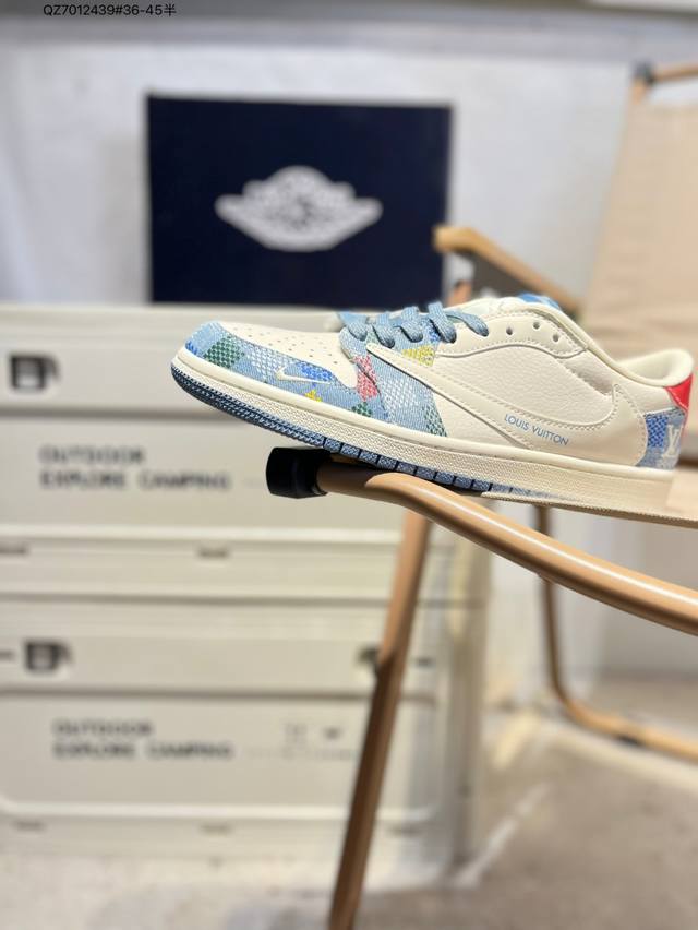 乔丹Air Jordan 1 Low Aj1低帮系列篮球鞋 官方同步配色 原装级产物 #拒绝公底 立体鞋型 细节完美 高清洁度Xs2025 Qz7012439#