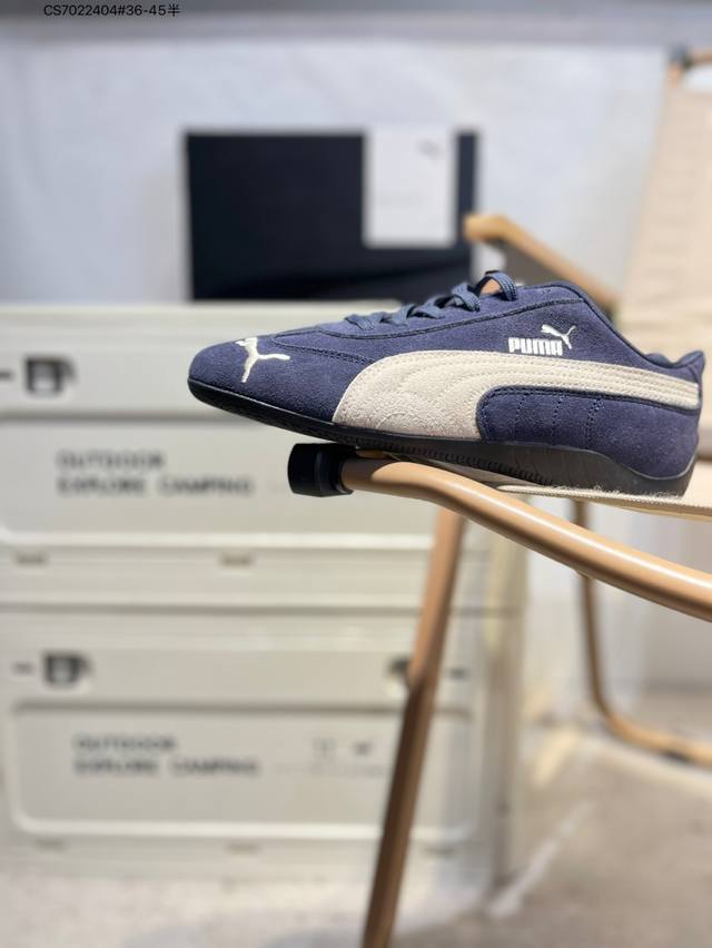 Puma Speedcat Plus彪马罗马阿莫尔系列 复古运动休闲赛车跑鞋 全球知名运动品牌Puma宝马赛车系列融合了宝马车队的标志性配色以趣味十足又前卫复古