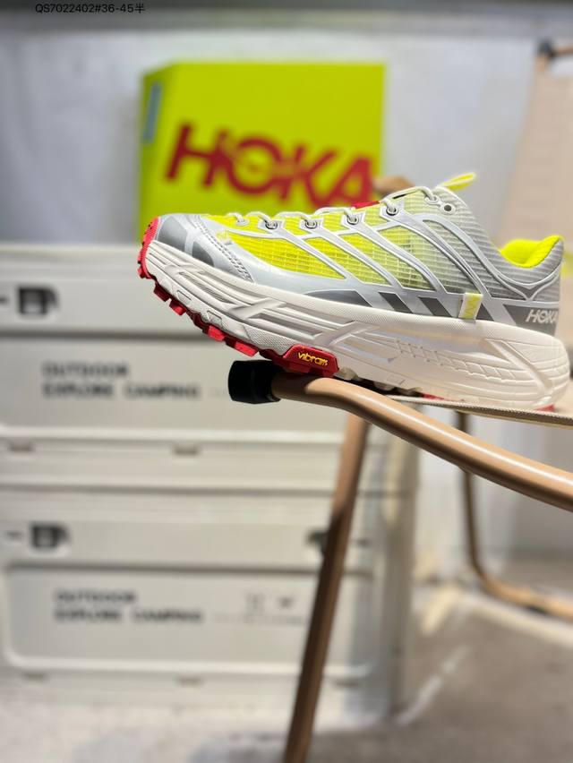 Hoka Mafate Speed Three 2玛法特 超轻厚底轻量山地跑步鞋货号:1153931 Qs702 2#36-45半