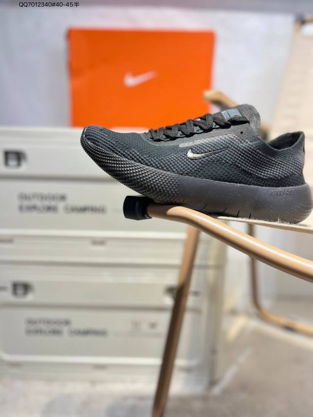 Nike Free 2025 耐克新款飞织面透气缓震运动跑鞋#飞织鞋面提供出色的弹性和支撑力鞋底融入凹槽设计，塑就柔韧灵活性，令运动自由无拘加厚泡绵中底，柔韧灵