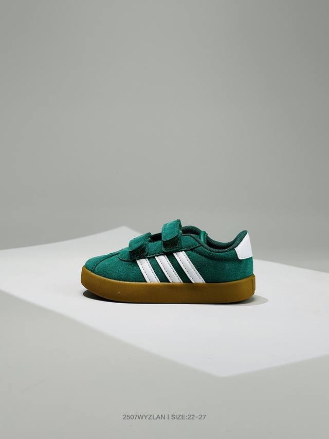 童鞋 阿迪达斯Adidas Neo Vl Court 3.0 百搭单品休闲魔术贴运动板鞋 Ih4790码数：22 23 24 25 26 27编号：2507Wy