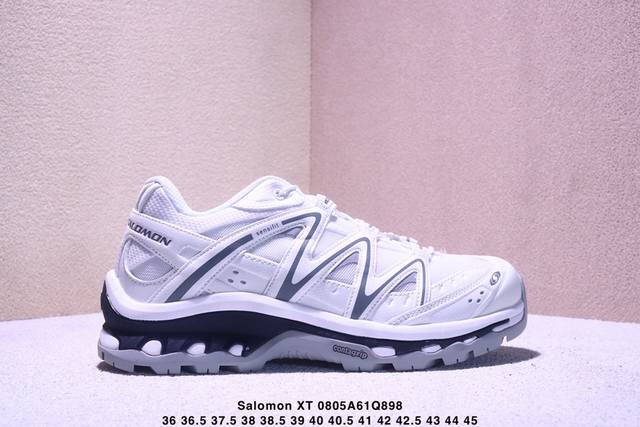 Salomon Xt-Quest Adv ”Beige“ 萨洛蒙 探索者系列户外越野跑鞋 474193-29 #鞋面采用Sensifit贴合技术 全方位贴合包裹