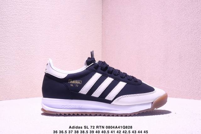 公司级阿迪达斯Adidas Sl 72 Rtn三叶草复古休闲跑步鞋休闲运动鞋 货号:Id1031 尺码:36 36.5 37 38 38.5 39 40 40.