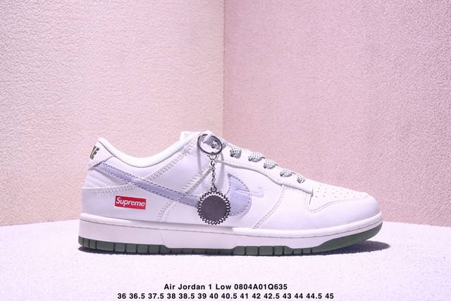 海外爆款限量发售！Nike Sb Dunk Low“ Lv联名 双小勾牛仔” 周年高端定制 低帮休闲板鞋 定制鞋盒 大厂纯原品质出货 超高清洁度 皮料切割干净无