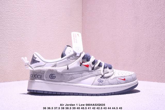 330 海外爆款限量发售！公司级 Travis Scott X Fragment Design X Jordan Air Jordan 1 Low Og Sp