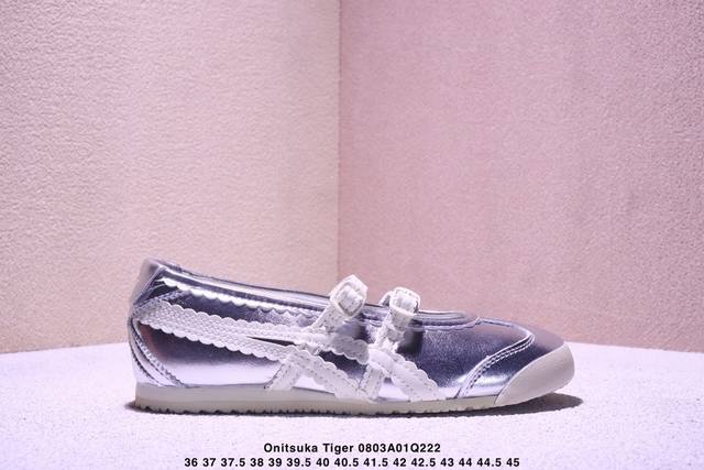 Onitsuka Tiger鬼塚虎 Mexico 66 Tgrs 时尚舒适 玛丽珍 防滑透气轻便 低帮 生活休闲鞋 Xm0803Q222