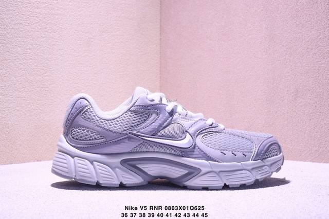 真标Nike V5 Rnr 耐克 舒适百搭防滑耐磨 低帮休闲鞋 鞋面是大网孔设计 透气性超强 夏天穿完全不会闷脚 特别适合现在这种天气 中底是泡棉材质 脚感特别