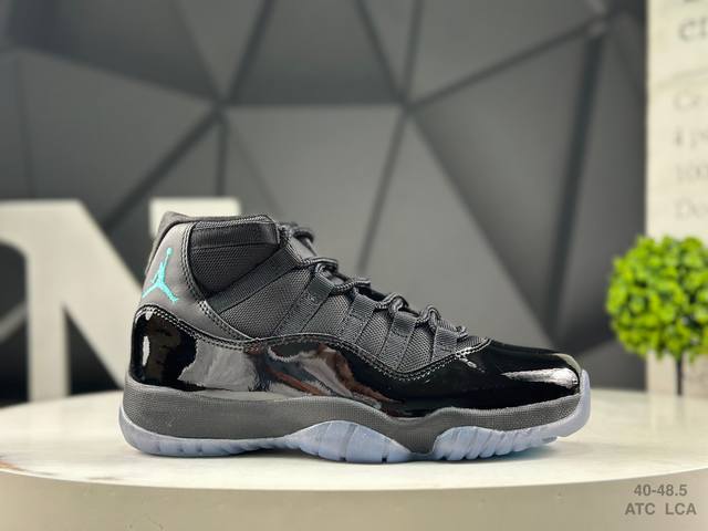耐克 Air Jordan 11 Concord Aj11 乔11高帮漆皮篮球鞋 原楦原底开发，渠道客供头层皮，进口碳板 Solo气垫缓震中底 货号：Ct801