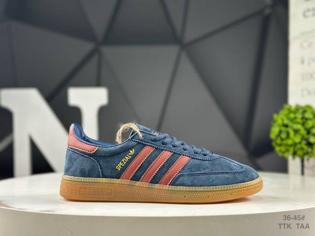 阿迪达斯 Adidas Handball Spezial阿迪达斯经典款 复古休闲板鞋 货号：Jh5436 尺码：36 36.5 37.5 38 38.5 39