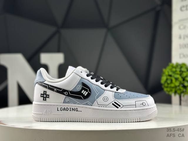 耐克 Nike Air Force 1‘07 空军一号低帮百搭休闲运动板鞋 柔软、弹性十足的缓震性能和出色的中底设计，横跨复古与现代的外型结合，造就出风靡全球三