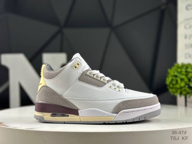 真标带半码 乔丹 Air Jordan 3 Retro 原装配色 性价比Aj3 同价区间无对手 #原装头层材料 用料绝不含糊 #正确荔枝纹路 客供原厂磨具 清洁